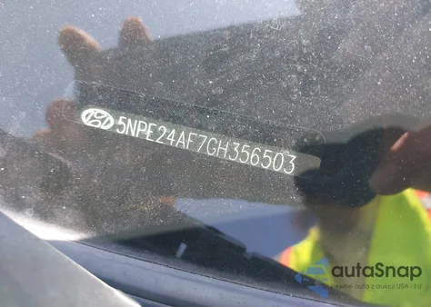 2016 Hyundai Sonata Se from USA, damaged, VIN 5NPE24AF7GH356503